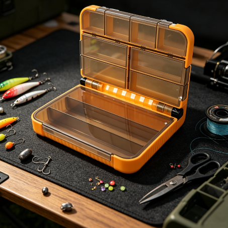 Fishing Line Dispenser - Bestseller Angelzubehör-Aufbewahrungsbox 1 Stück Unabhängige Fächer