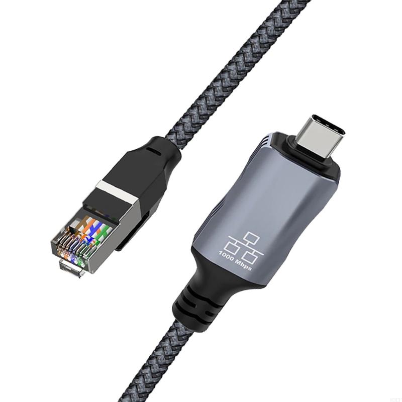 Schnelles USB-C-zu-RJ45-Netzwe – Braided Line Bewertung und Preis