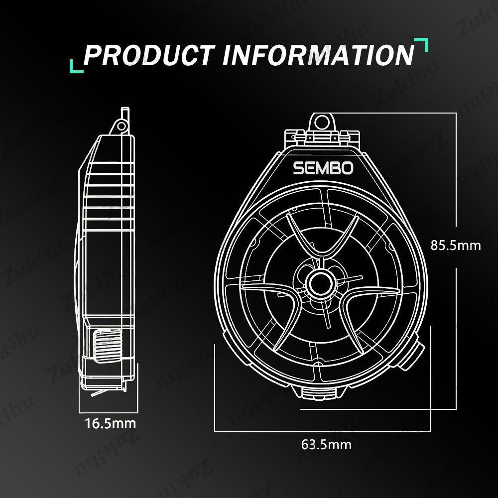 ZUKIBO Kompakte Leinen-Aufbewa – Fishing Line Dispenser Bewertung und Preis